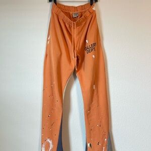 Gallery Dept Vibrant Orange Mens Joggers